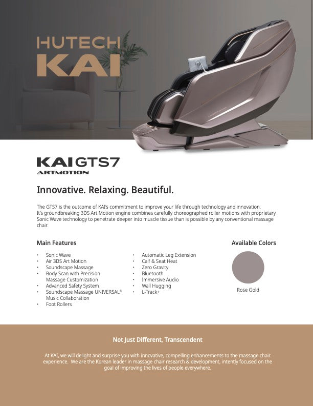 KAI - GTS7 One-sheeters