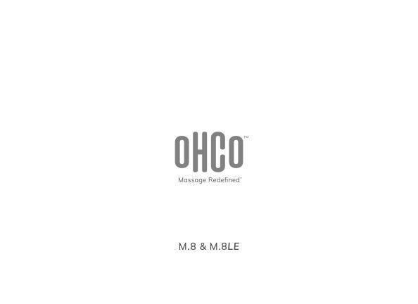 OHCO - M.8 / M.8 LE Brochures