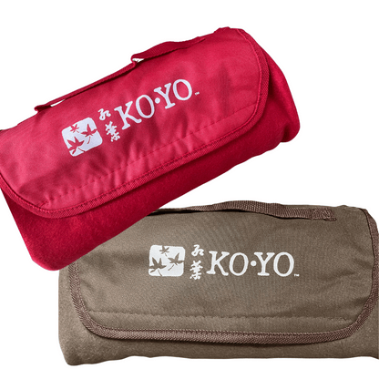 KOYO - Set of 2 Blankets - Brown or Red